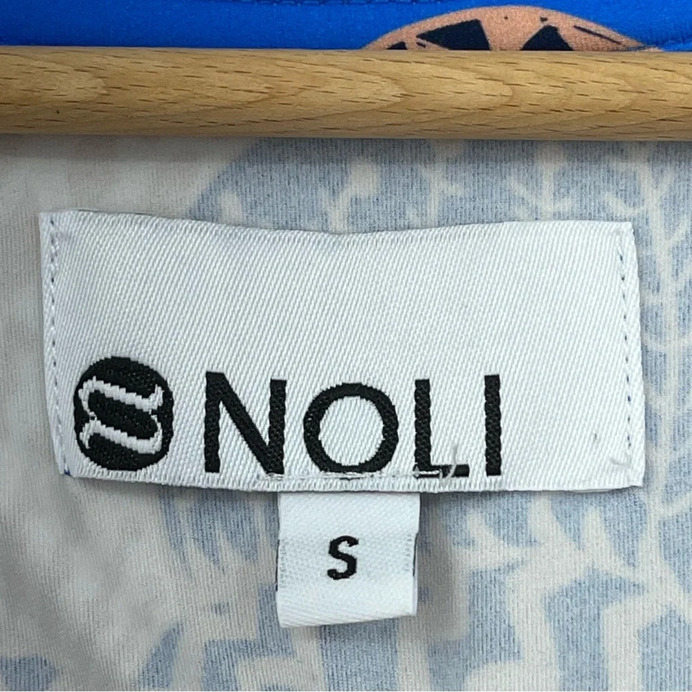 Noli S Panda pajama set long sleeve pants 0372 button up soft blue small - Picture 9 of 16